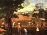 Ruth and Boaz by Nicolas Poussin (1593 or 1594-1665), Louvre, Paris